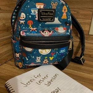 Loungefly Disney Park Icons Back pack